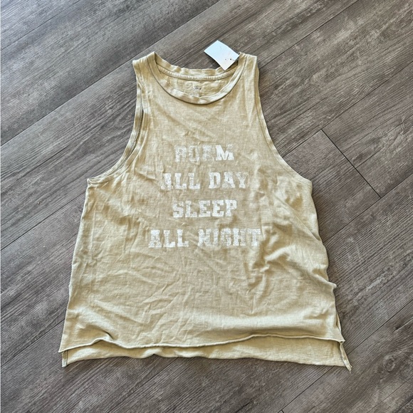 AERIE psycho oversized tank top 🤍 - Picture 2 of 12